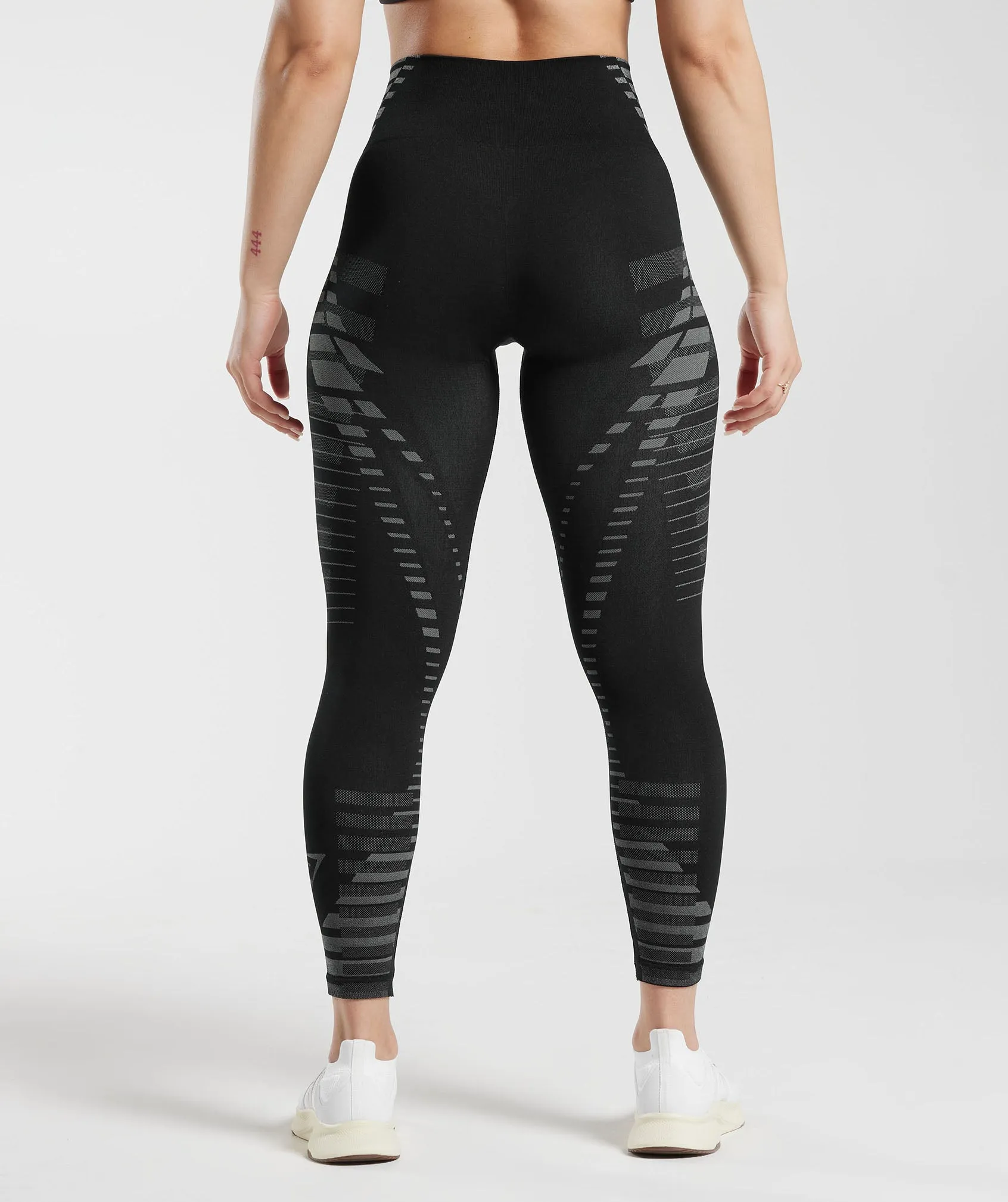 Gymshark Apex Limit Leggings - Black/Light Grey sold by Gymshark product image thumbnail 2