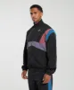 Gymshark Retro Track Jacket - Black/Blue/Purple/Soft Berry sold by Gymshark