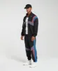 Gymshark Retro Track Jacket - Black/Blue/Purple/Soft Berry sold by Gymshark