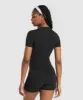 Gymshark Ribbed Cotton Seamless T-Shirt - Black sold by Gymshark
