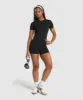 Gymshark Ribbed Cotton Seamless T-Shirt - Black sold by Gymshark