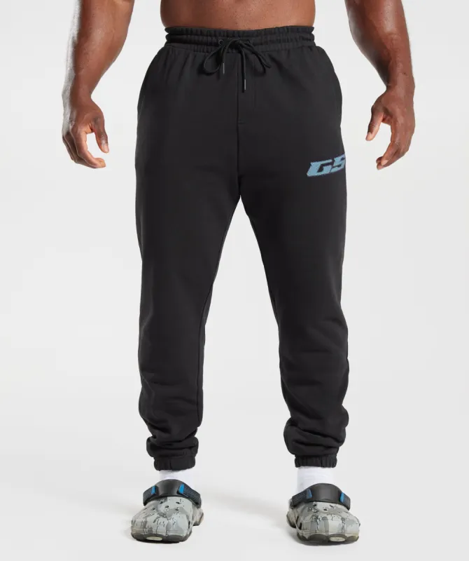 Gymshark Intergalactic Lifting Joggers - Black sold by Gymshark