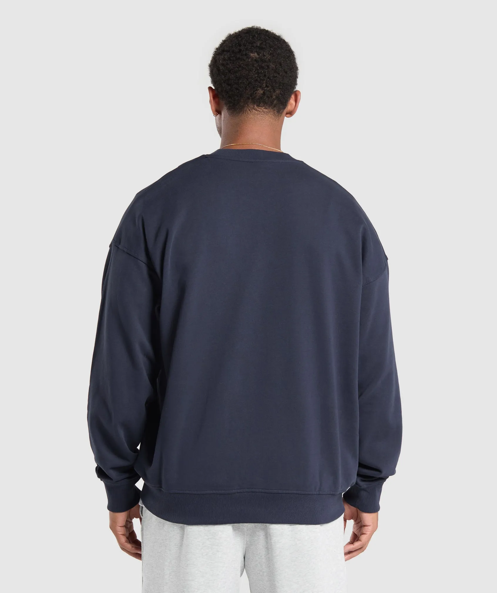 Gymshark Rest Day Essentials Crew - Heavy Blue sold by Gymshark product image thumbnail 2