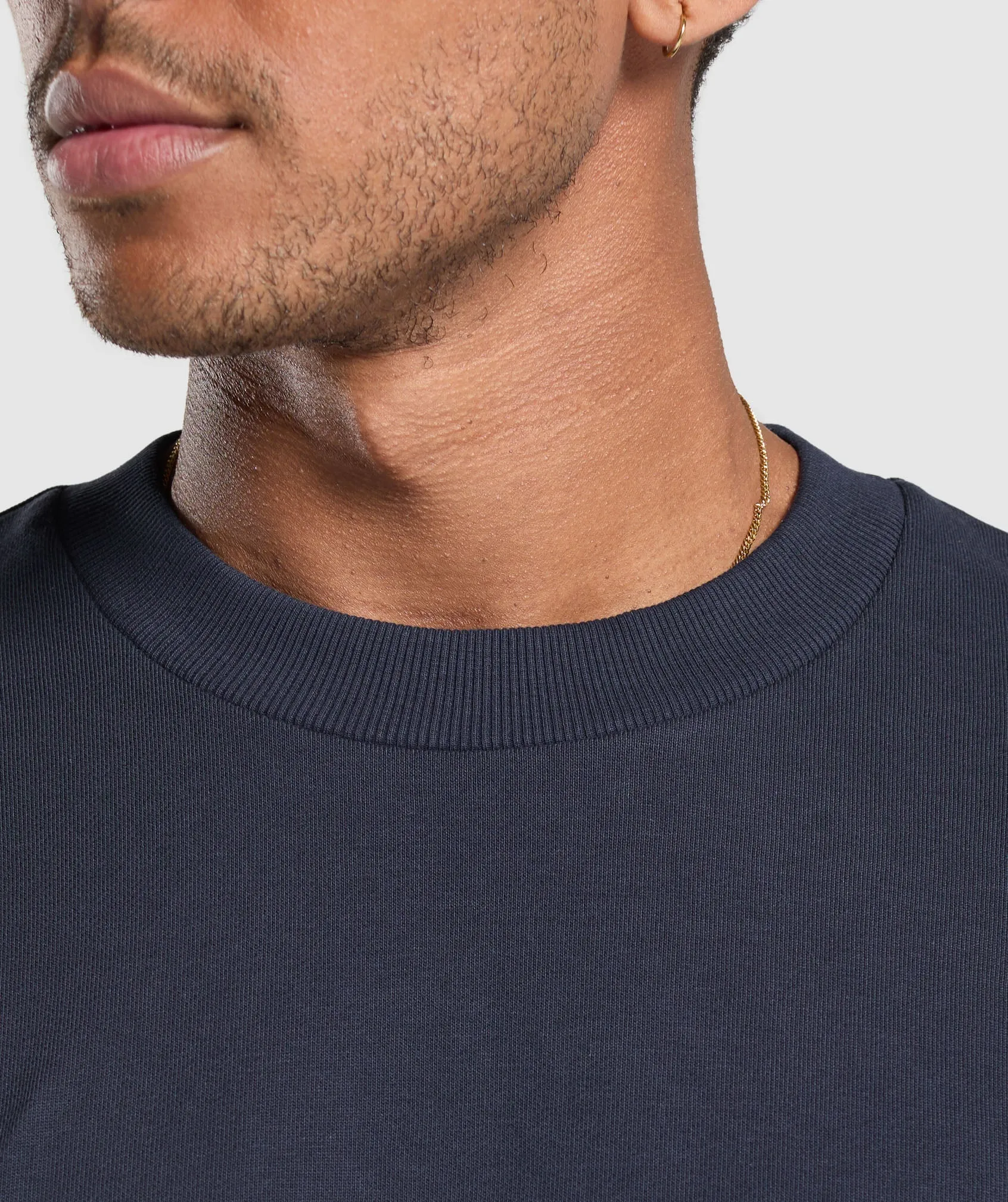 Gymshark Rest Day Essentials Crew - Heavy Blue sold by Gymshark product image thumbnail 5