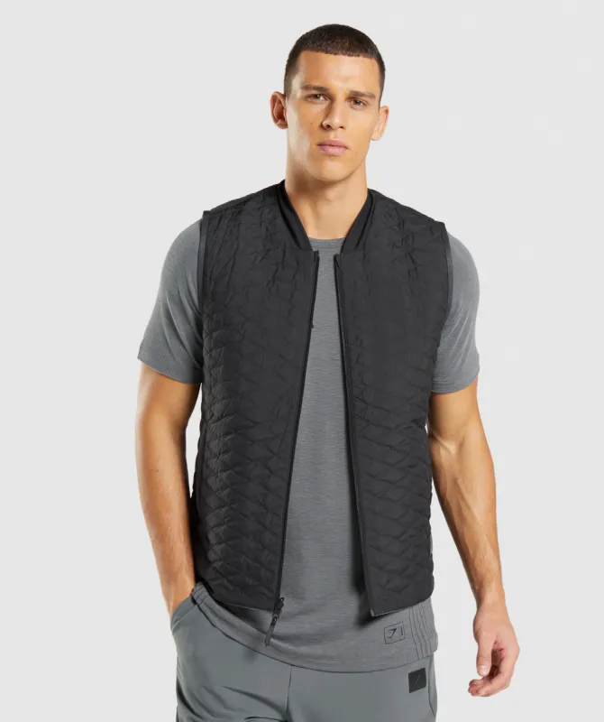 Gymshark Retake Reversible Vest - Charcoal/Black sold by Gymshark