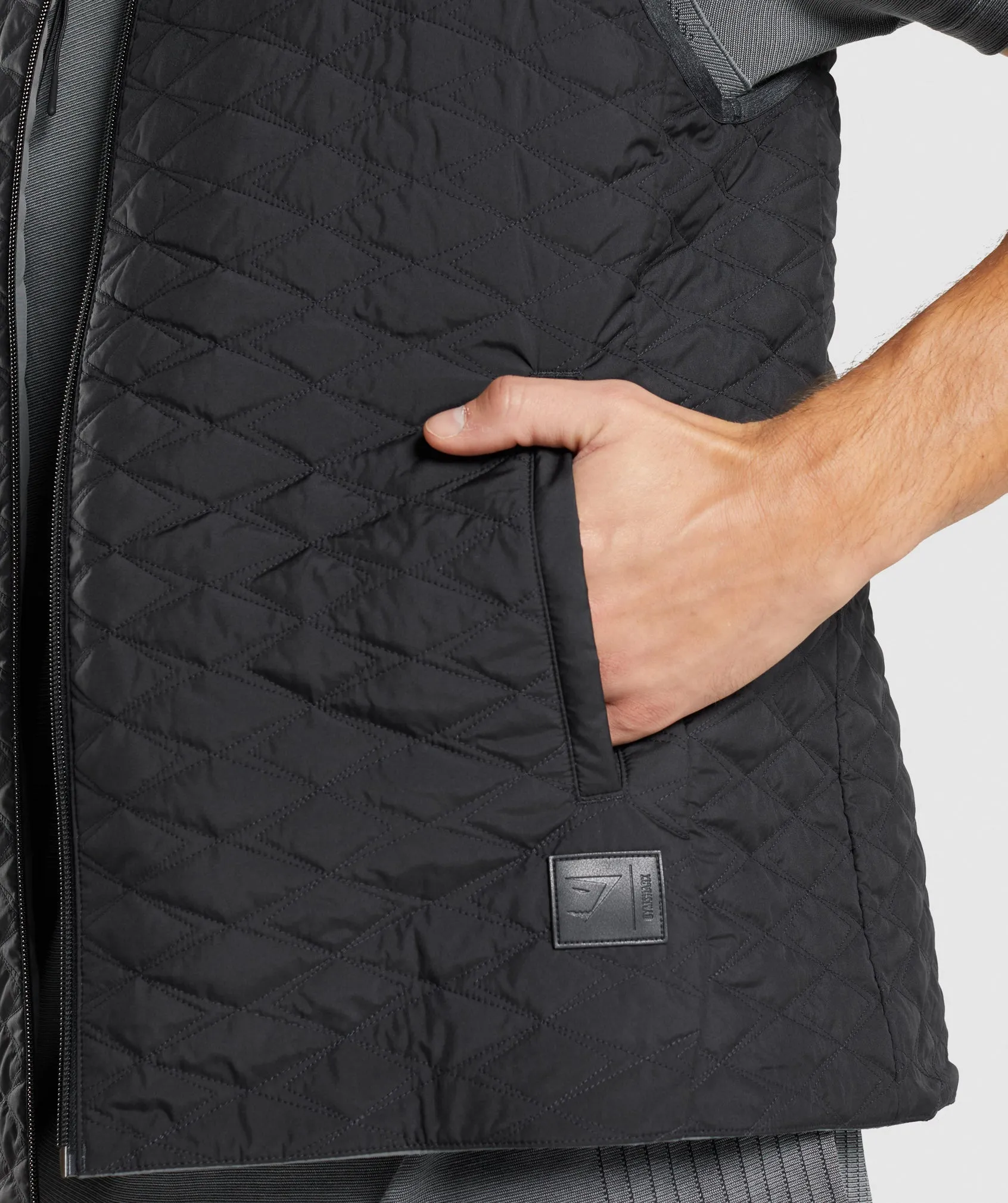 Gymshark Retake Reversible Vest - Charcoal/Black sold by Gymshark product image thumbnail 5