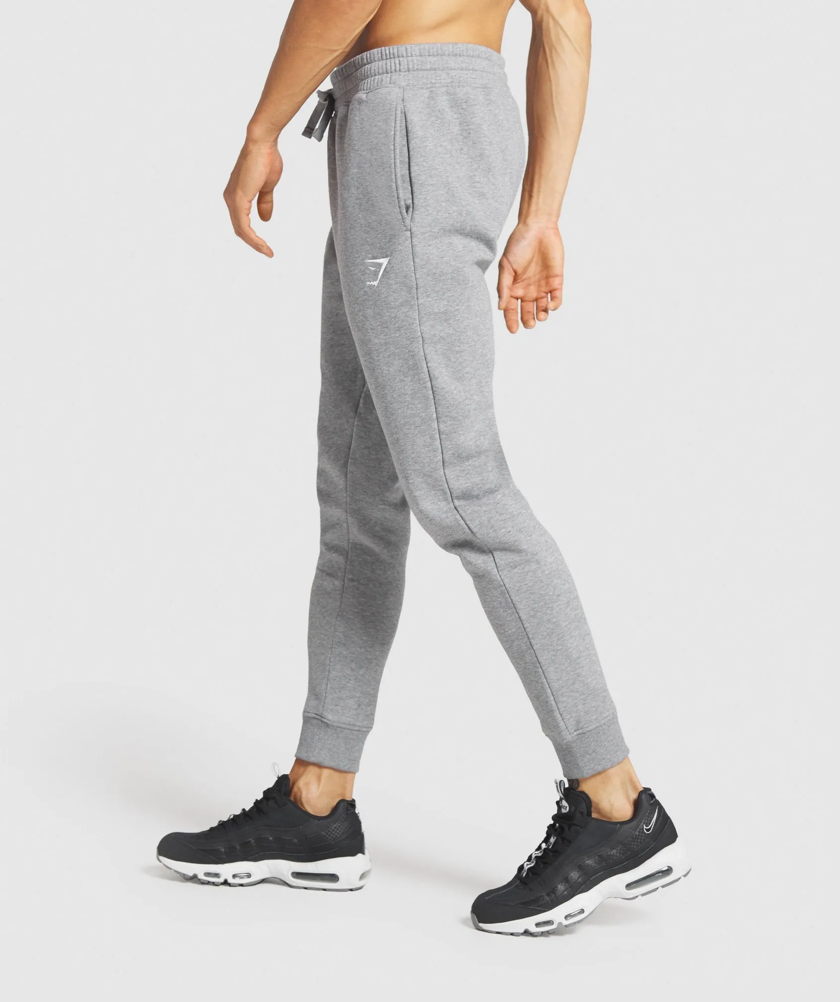 Gymshark Crest Joggers - Charcoal Marl sold by Gymshark product image thumbnail 3