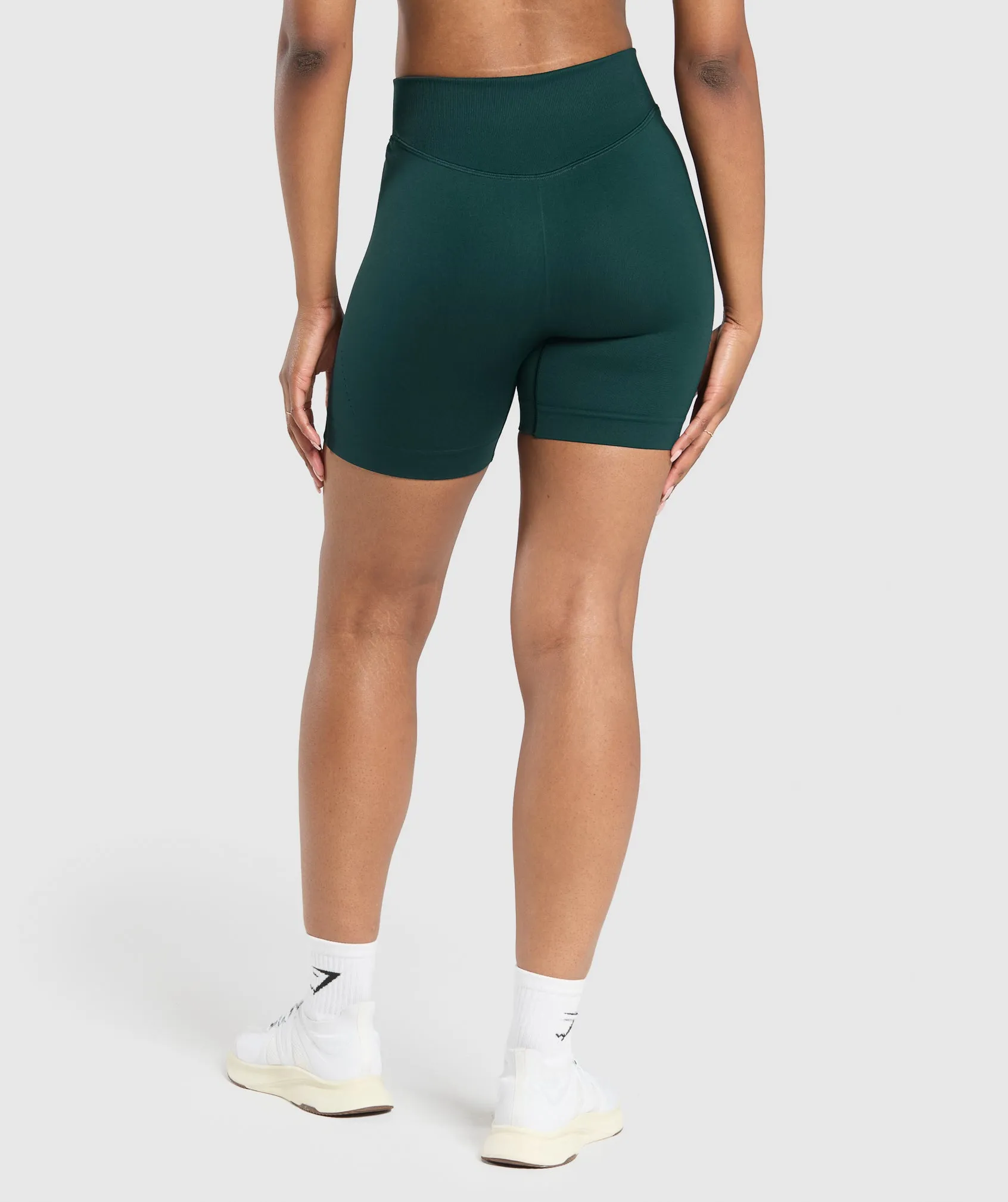 Gymshark Sweat Seamless Shorts - Strong Teal sold by Gymshark product image thumbnail 2