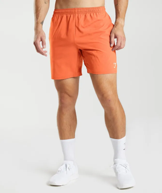 Gymshark Arrival Shorts - Papaya Orange sold by Gymshark