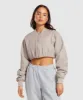 Gymshark Cropped Bomber Jacket - Stone Pink sold by Gymshark