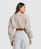 Gymshark Cropped Bomber Jacket - Stone Pink sold by Gymshark