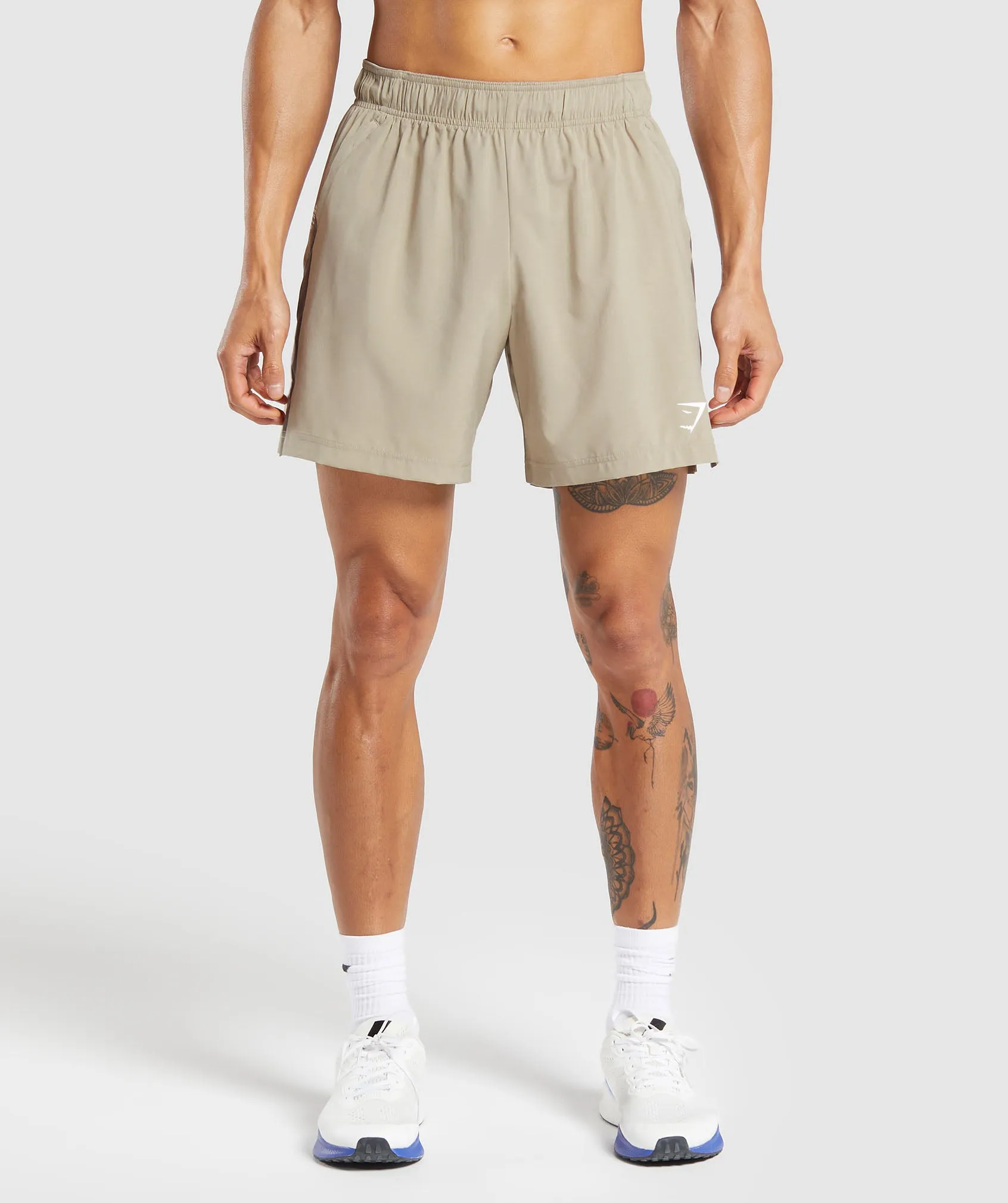 Gymshark Sport 7" Shorts - Sand Brown/Camo Brown sold by Gymshark product image thumbnail 2