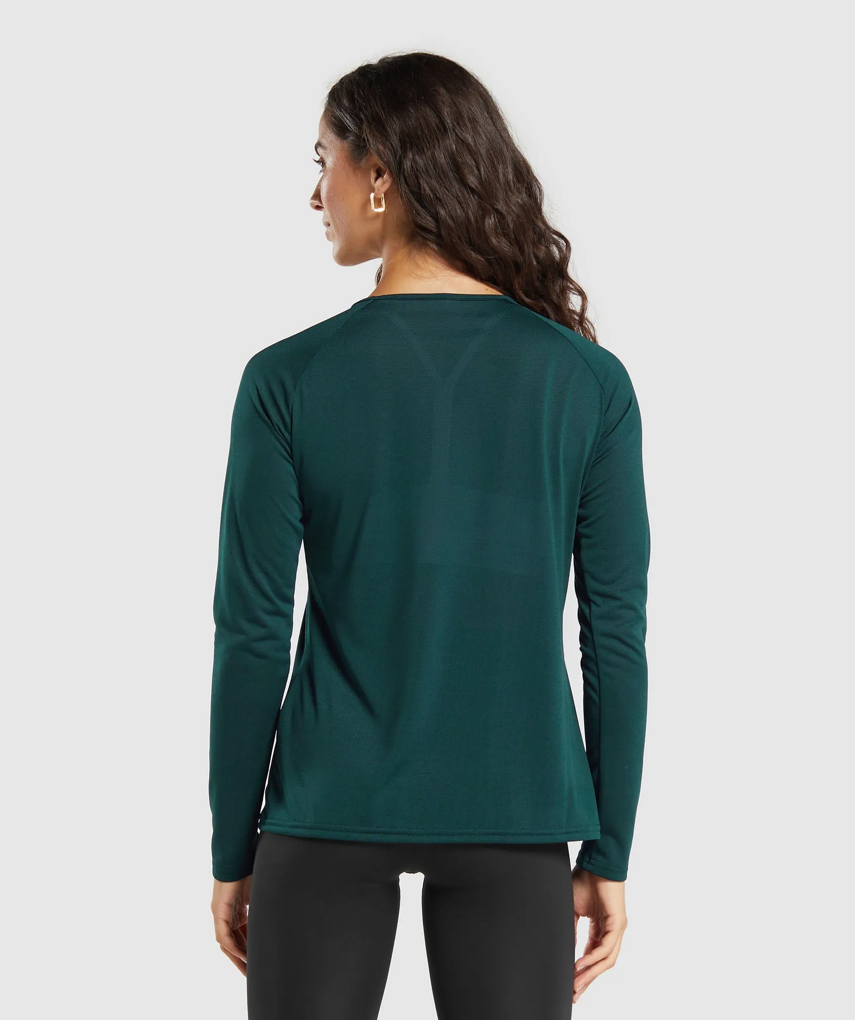 Gymshark Training Long Sleeve Top - Strong Teal sold by Gymshark product image thumbnail 2