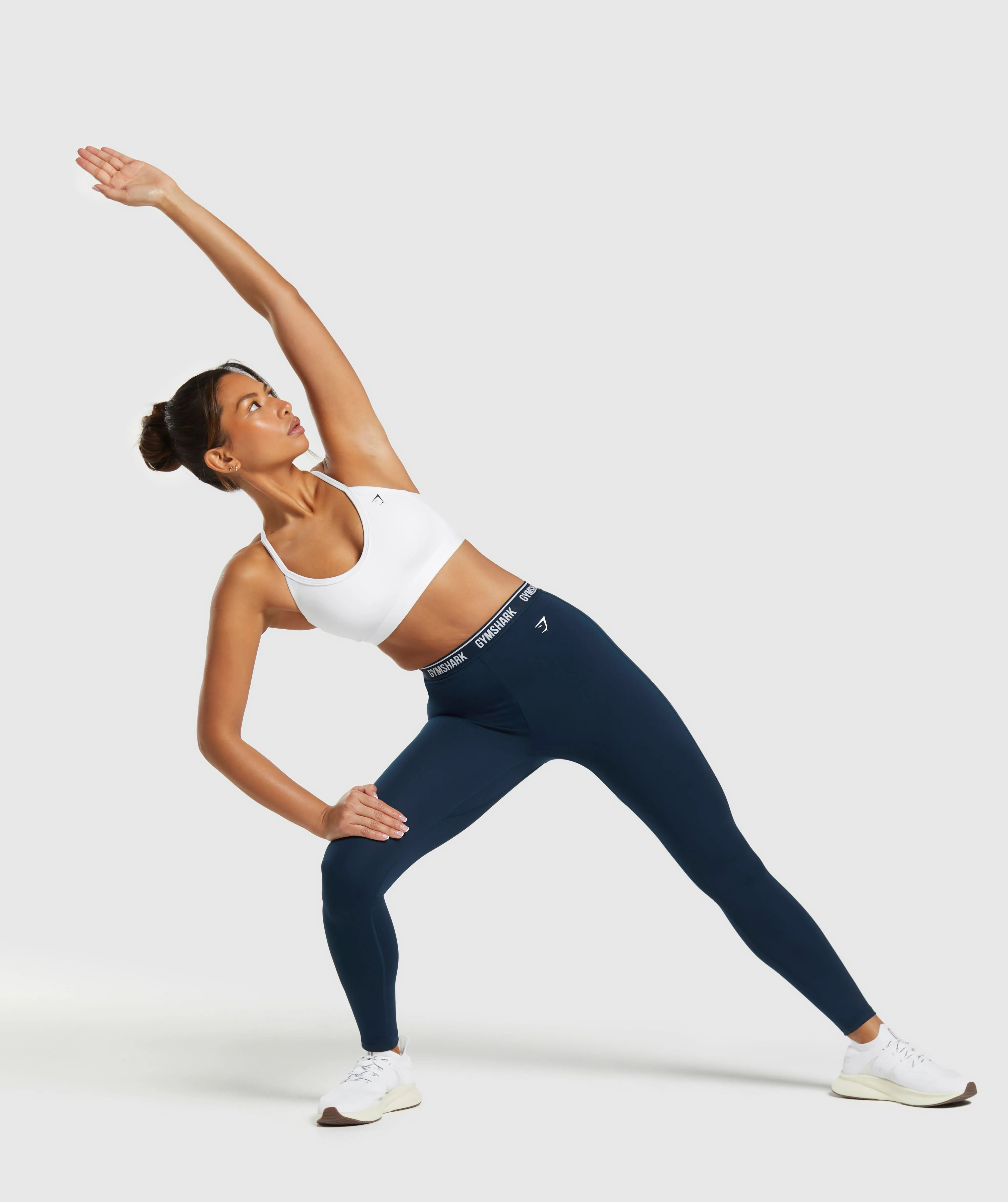 Gymshark Everyday Gymshark Waistband Leggings - Navy sold by Gymshark product image thumbnail 4