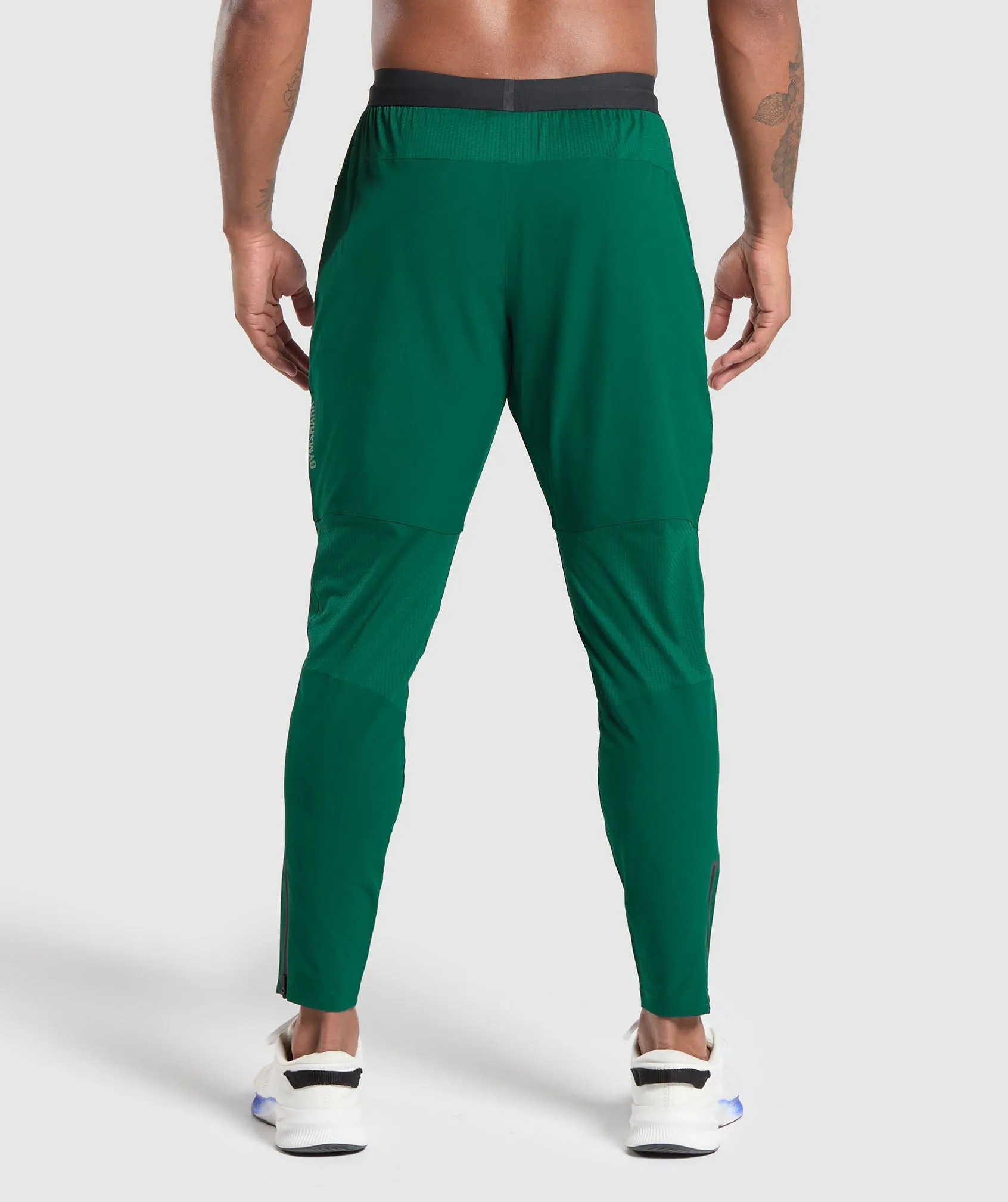Gymshark Hybrid Woven Joggers - Woodland Green sold by Gymshark product image thumbnail 2