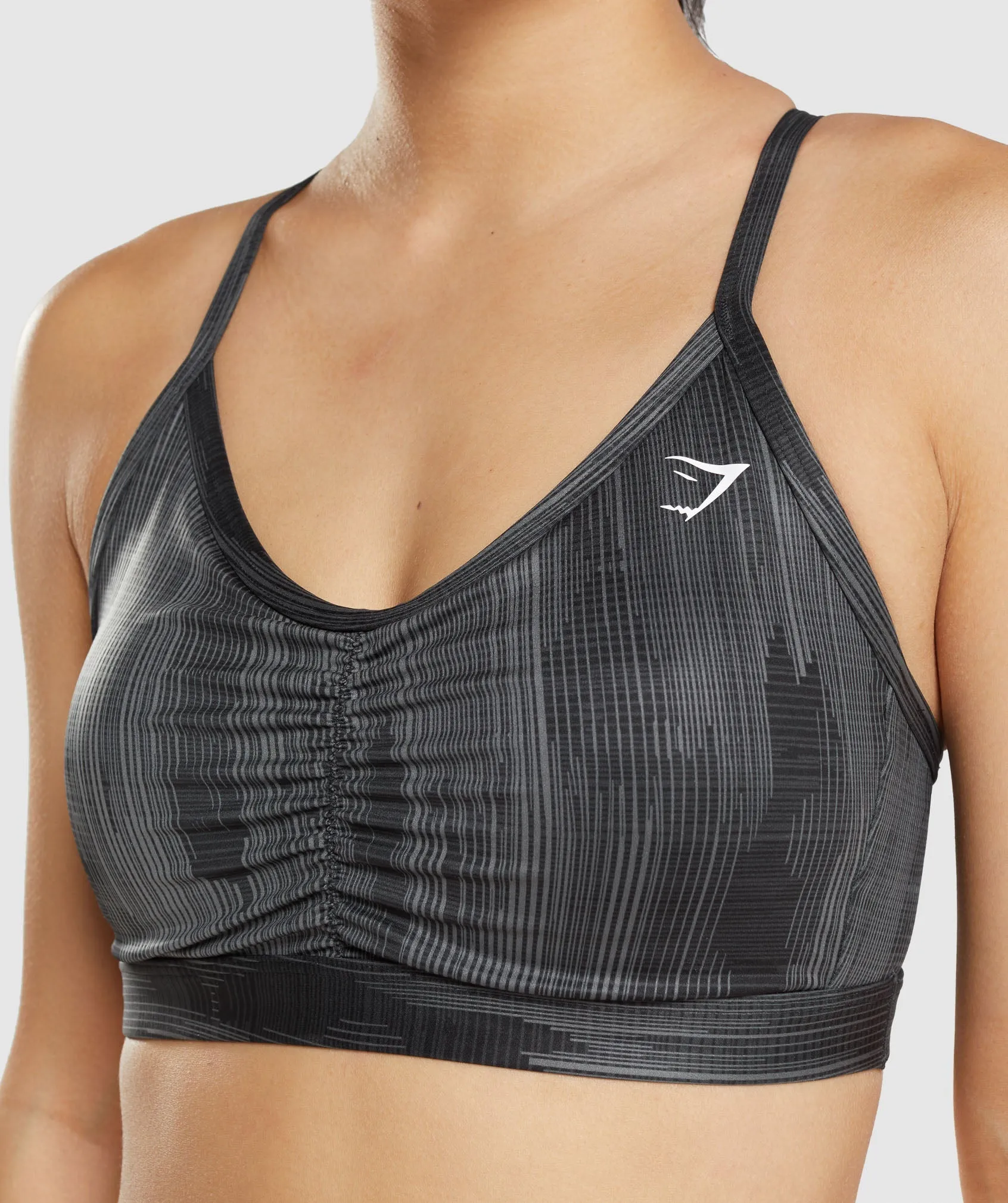 Gymshark Sport Sports Bra - Black Print sold by Gymshark product image thumbnail 5