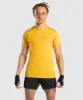 Gymshark Chalk T-Shirt - Yellow sold by Gymshark