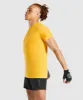 Gymshark Chalk T-Shirt - Yellow sold by Gymshark