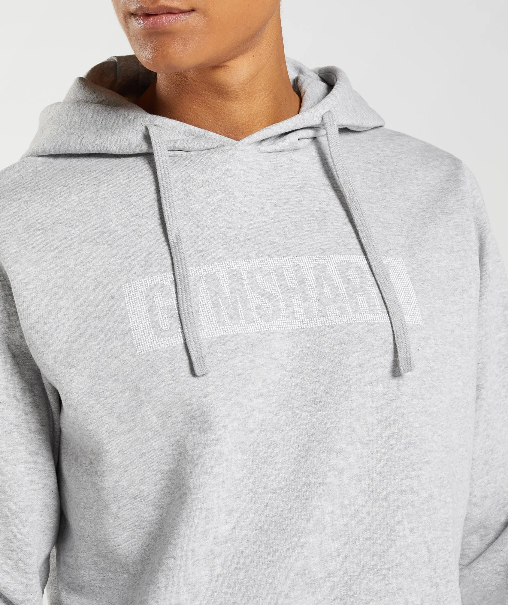 Gymshark Block Hoodie - Light Grey Marl sold by Gymshark product image thumbnail 3