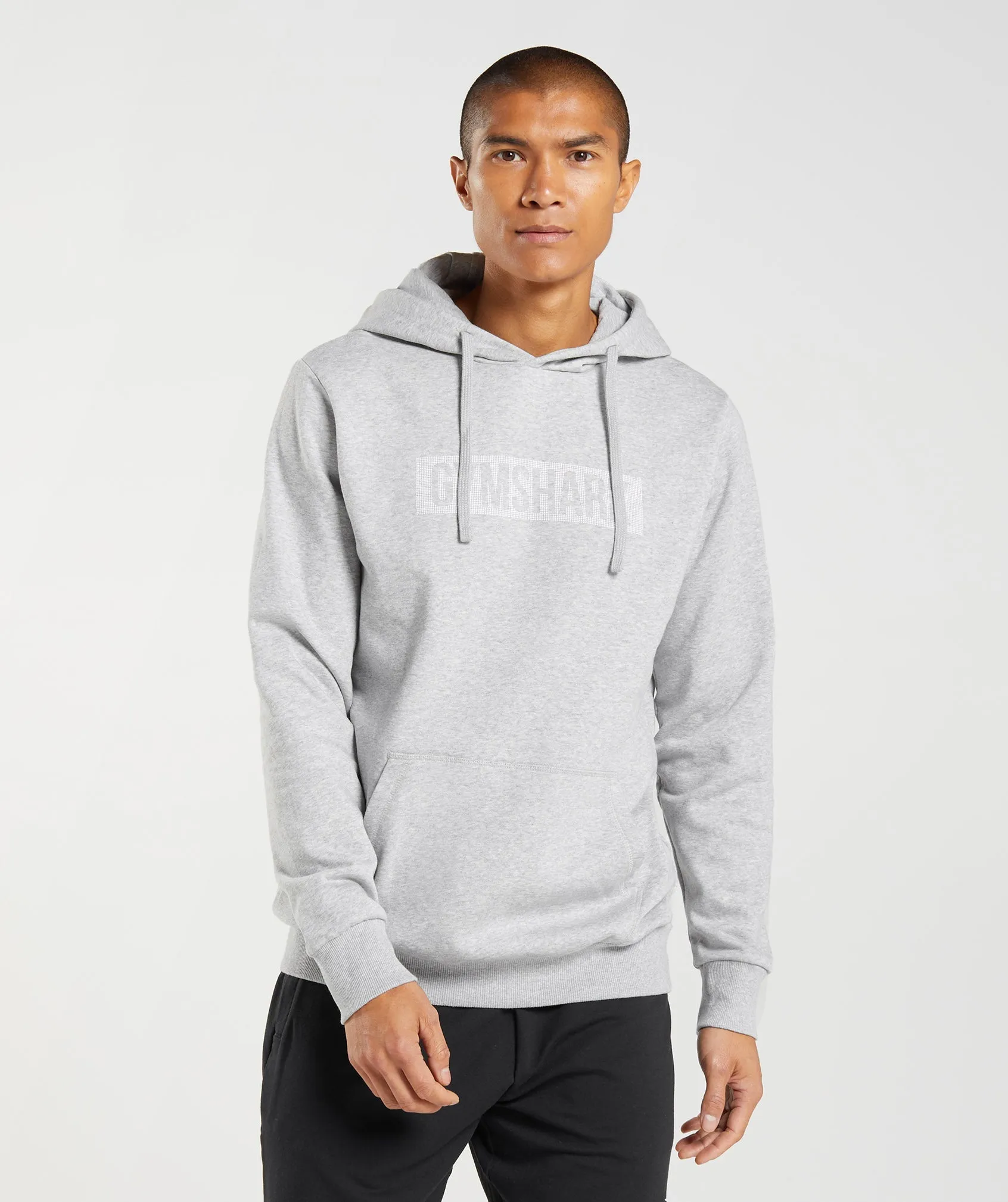 Gymshark Block Hoodie - Light Grey Marl sold by Gymshark