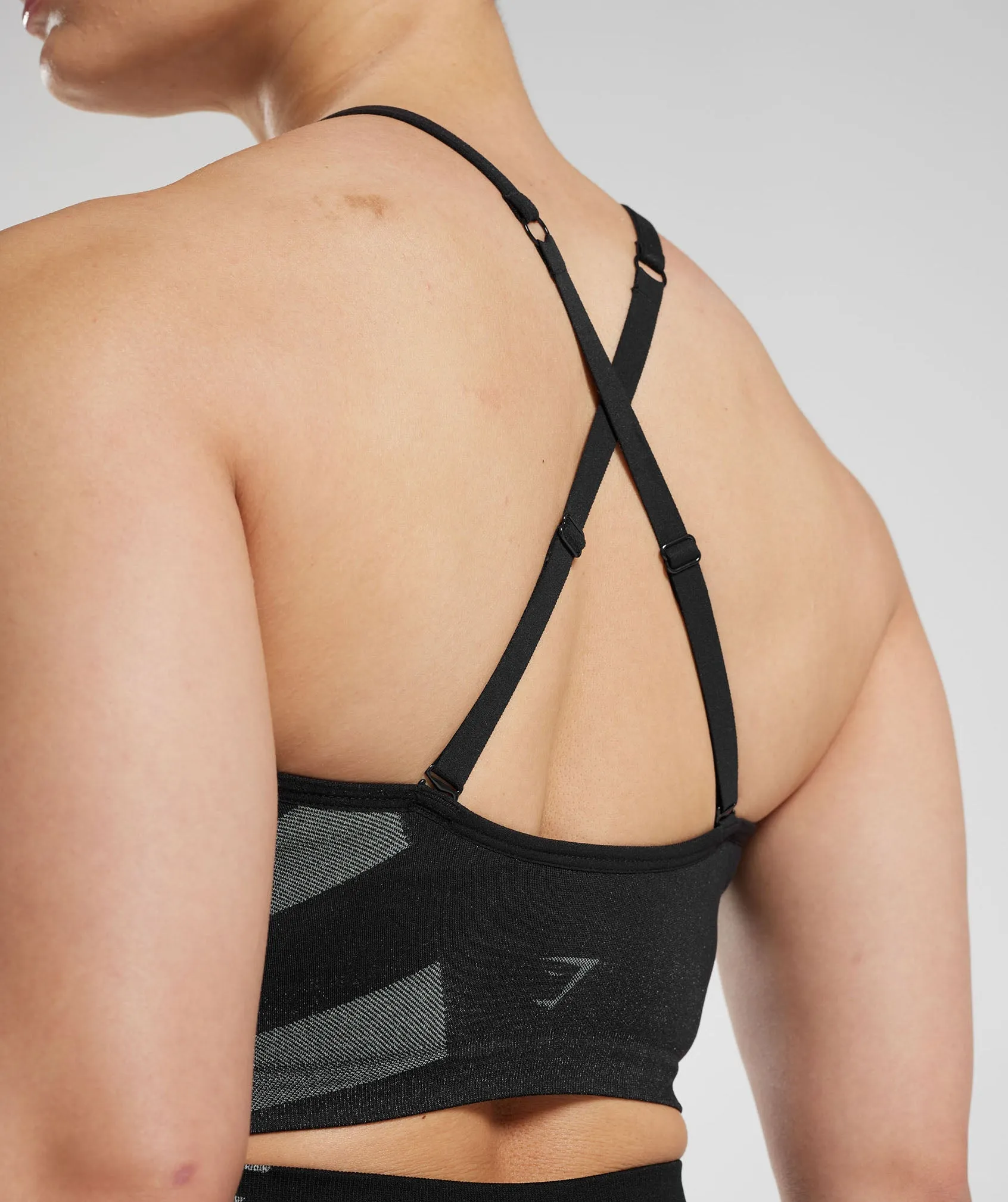 Gymshark Apex Limit Cami Tank - Black/Light Grey sold by Gymshark product image thumbnail 3