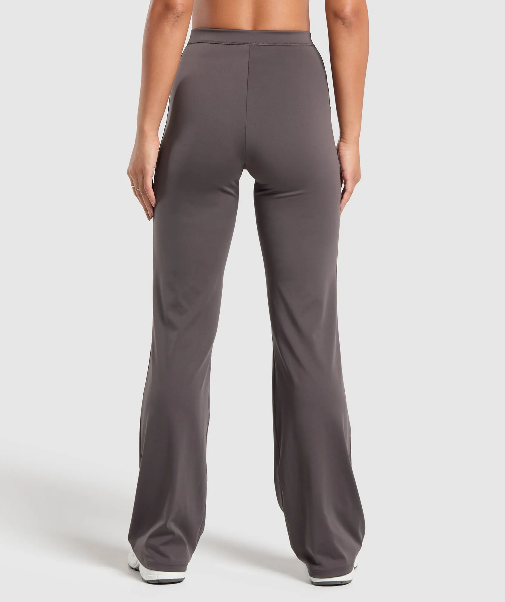 Gymshark Everyday Regular Flared Leggings - Greyed Purple sold by Gymshark product image thumbnail 2