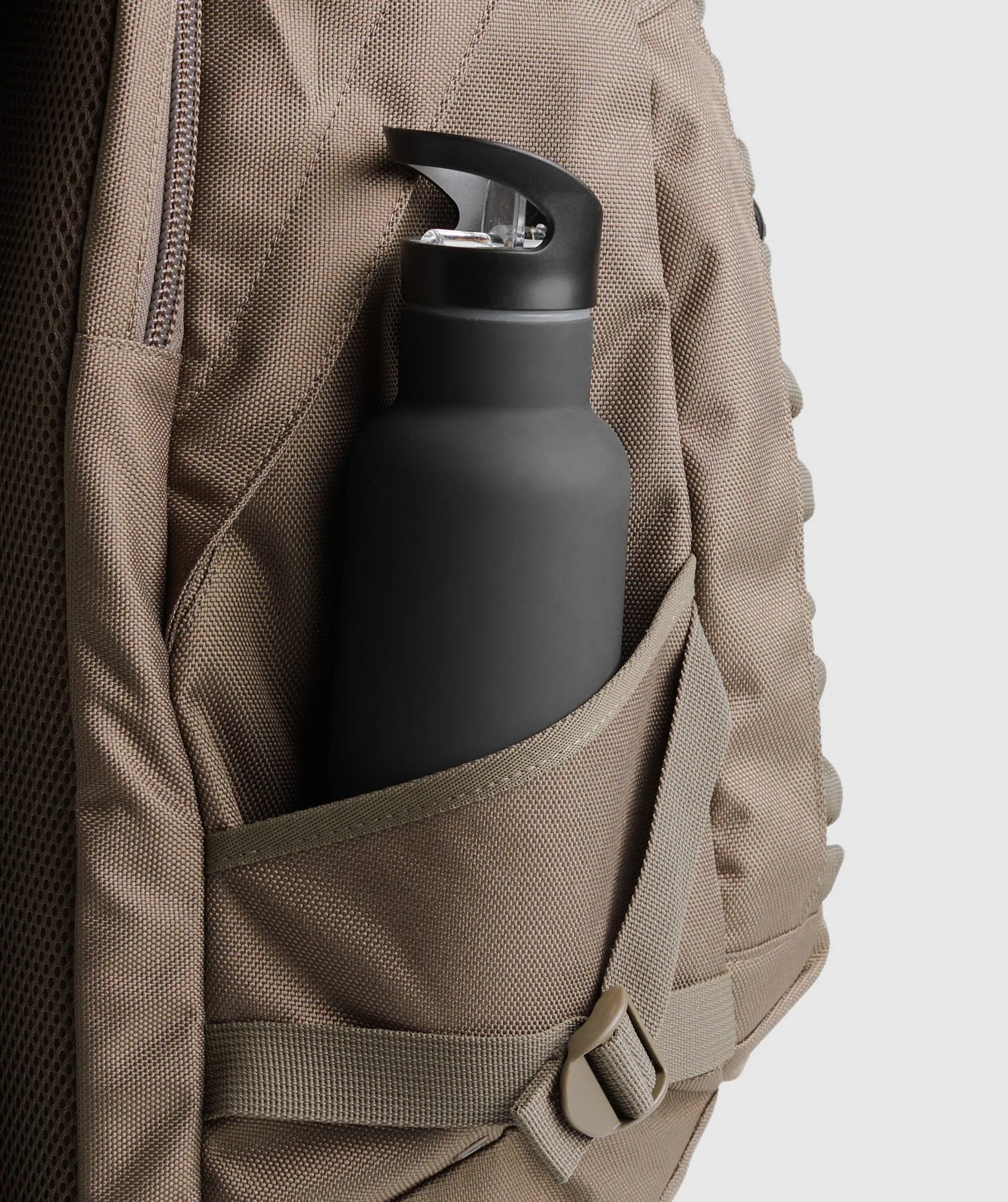 Gymshark Pursuit Backpack - Camo Brown/ Cement Brown sold by Gymshark product image thumbnail 4