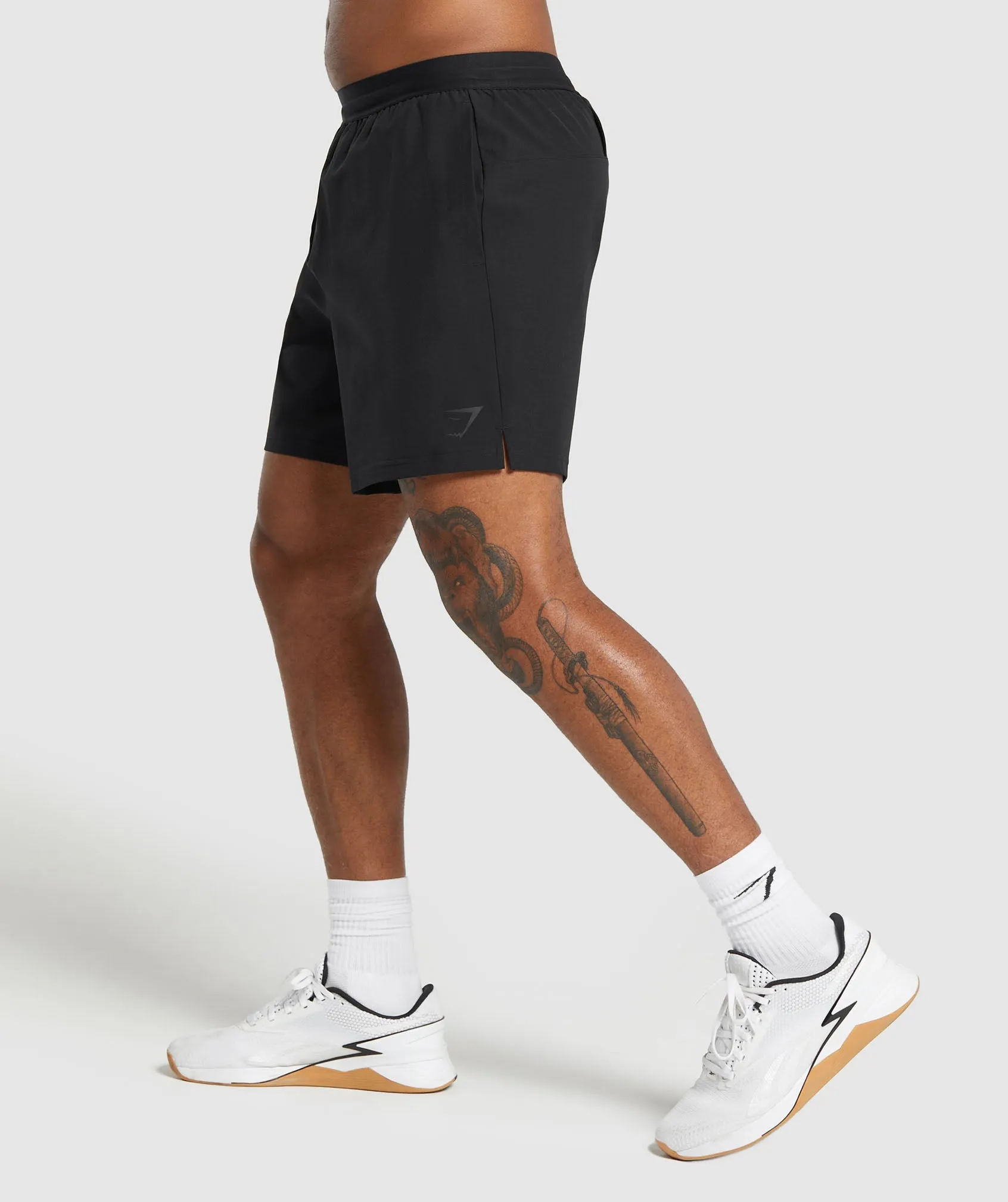 Gymshark Land to Water 6" Shorts - Black sold by Gymshark product image thumbnail 3