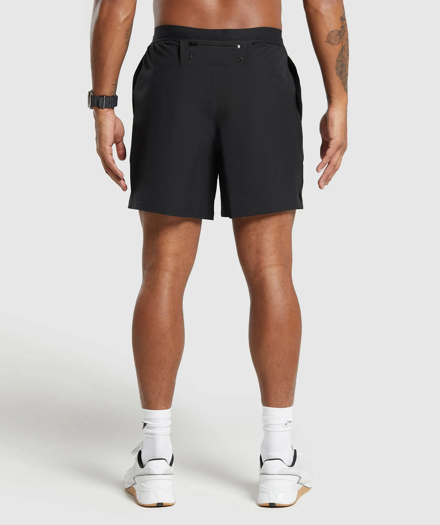 Gymshark Land to Water 6" Shorts - Black sold by Gymshark product image thumbnail 2