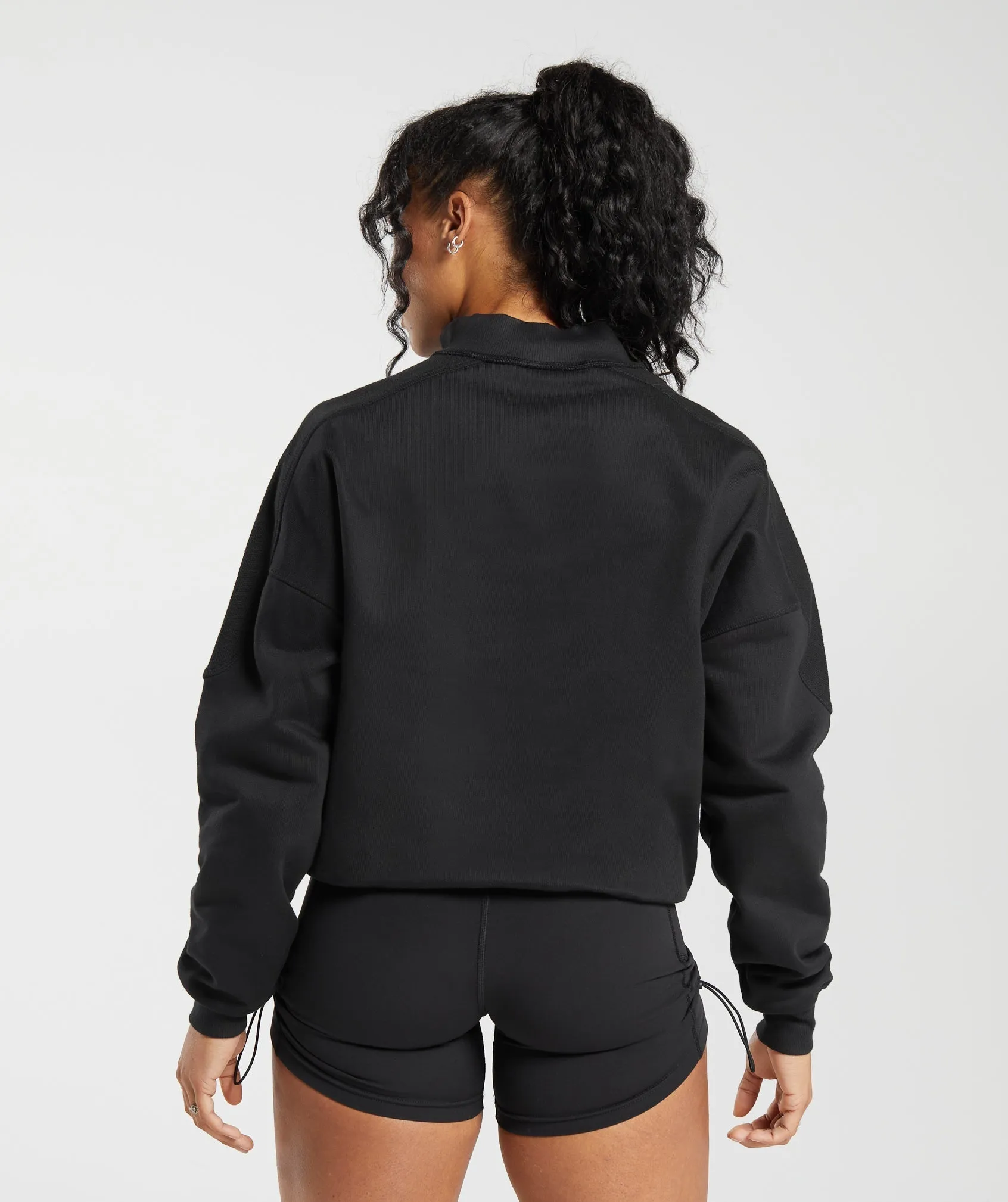 Gymshark Legacy Oversized Sweatshirt - Black sold by Gymshark product image thumbnail 2