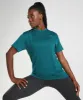 Gymshark Adapt Animal Seamless T-Shirt - Reef | Winter Teal sold by Gymshark