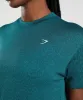 Gymshark Adapt Animal Seamless T-Shirt - Reef | Winter Teal sold by Gymshark