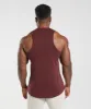 Gymshark React Tank - Baked Maroon sold by Gymshark