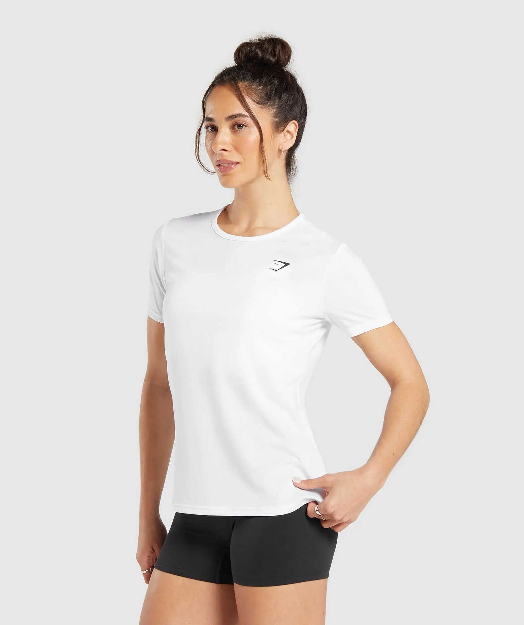 Gymshark Training T-Shirt - White sold by Gymshark product image thumbnail 3
