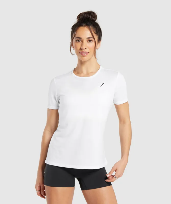 Gymshark Training T-Shirt - White sold by Gymshark