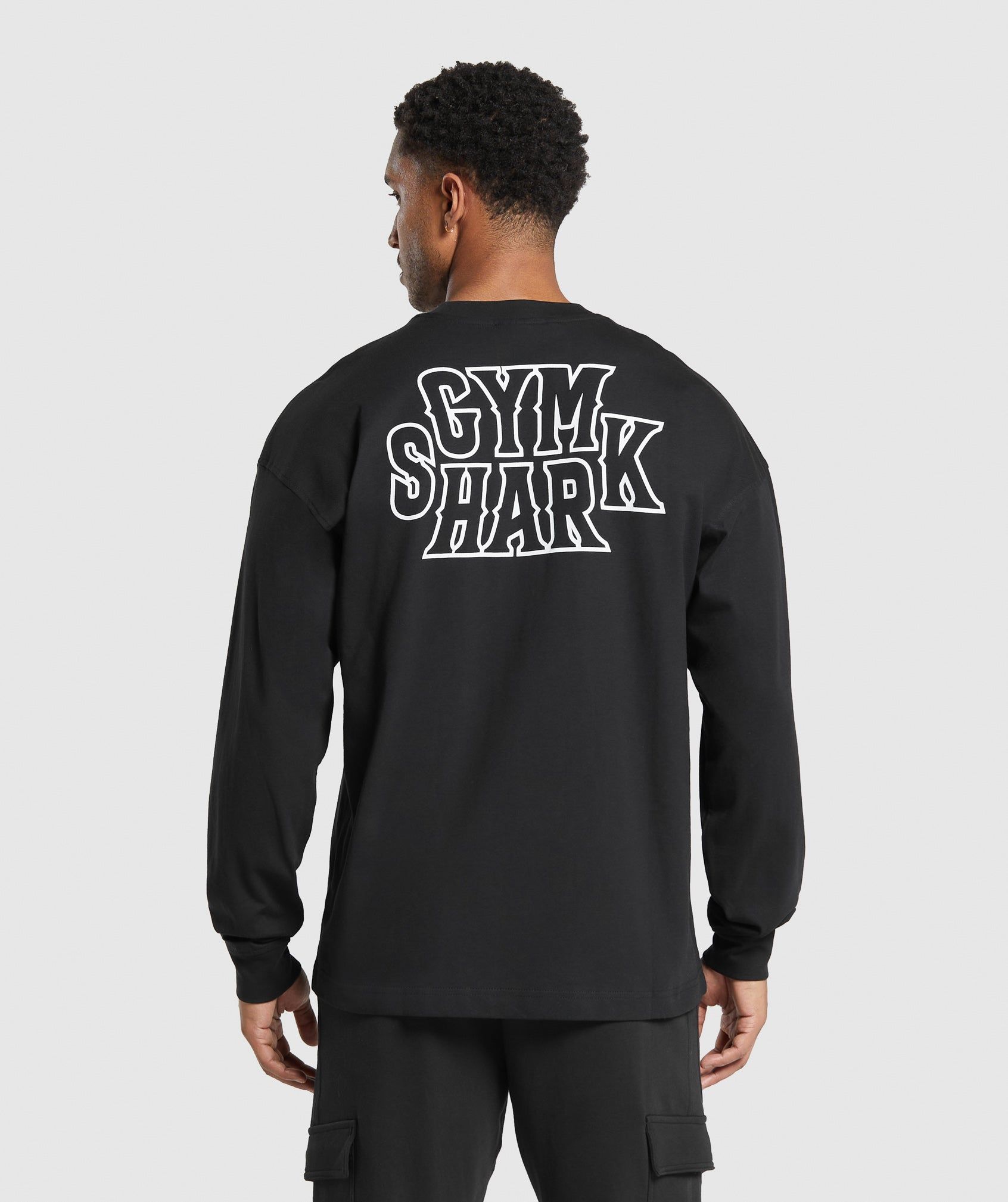 Gymshark Western Long Sleeve T-Shirt - Black sold by Gymshark