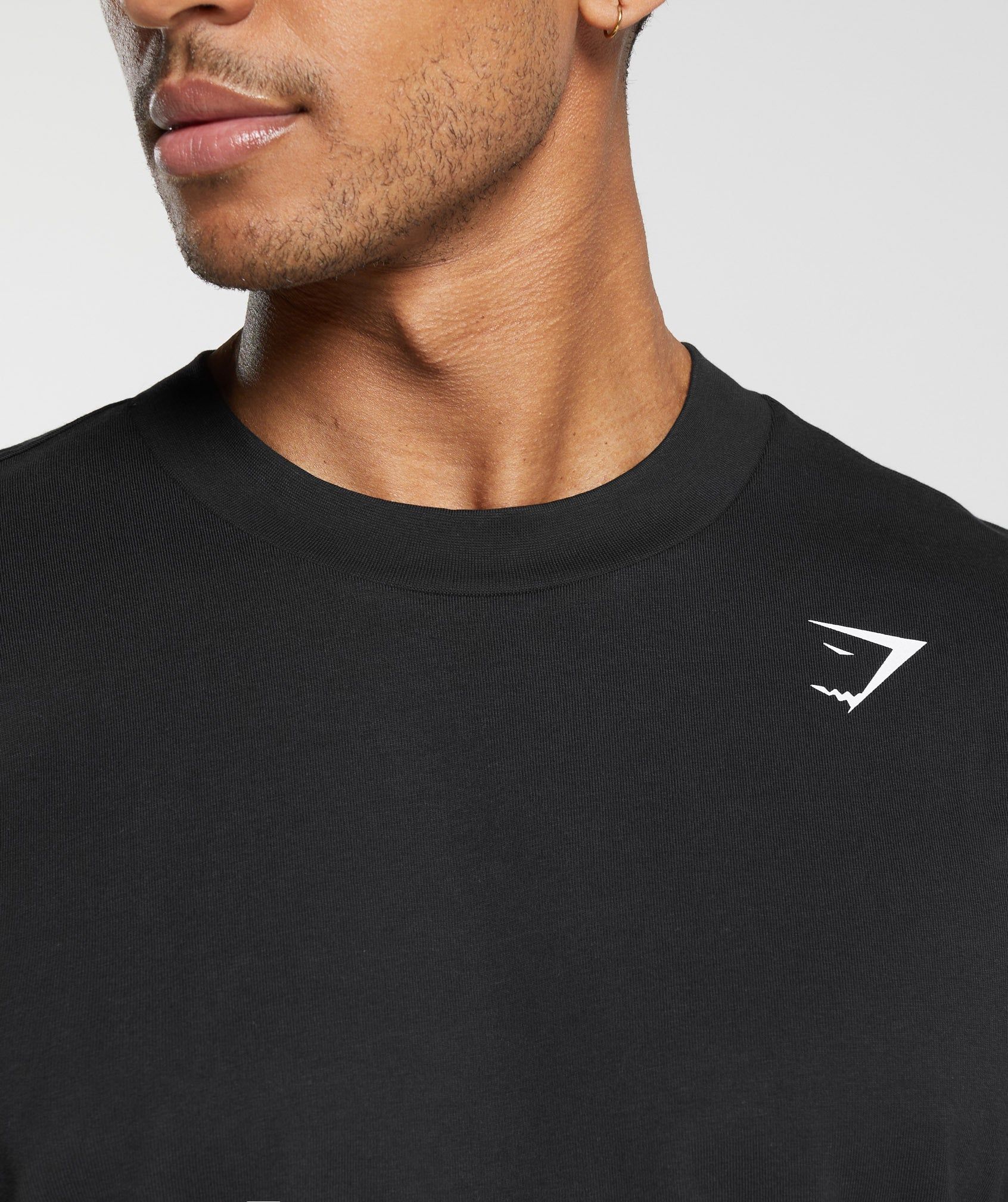 Gymshark Western Long Sleeve T-Shirt - Black sold by Gymshark product image thumbnail 5
