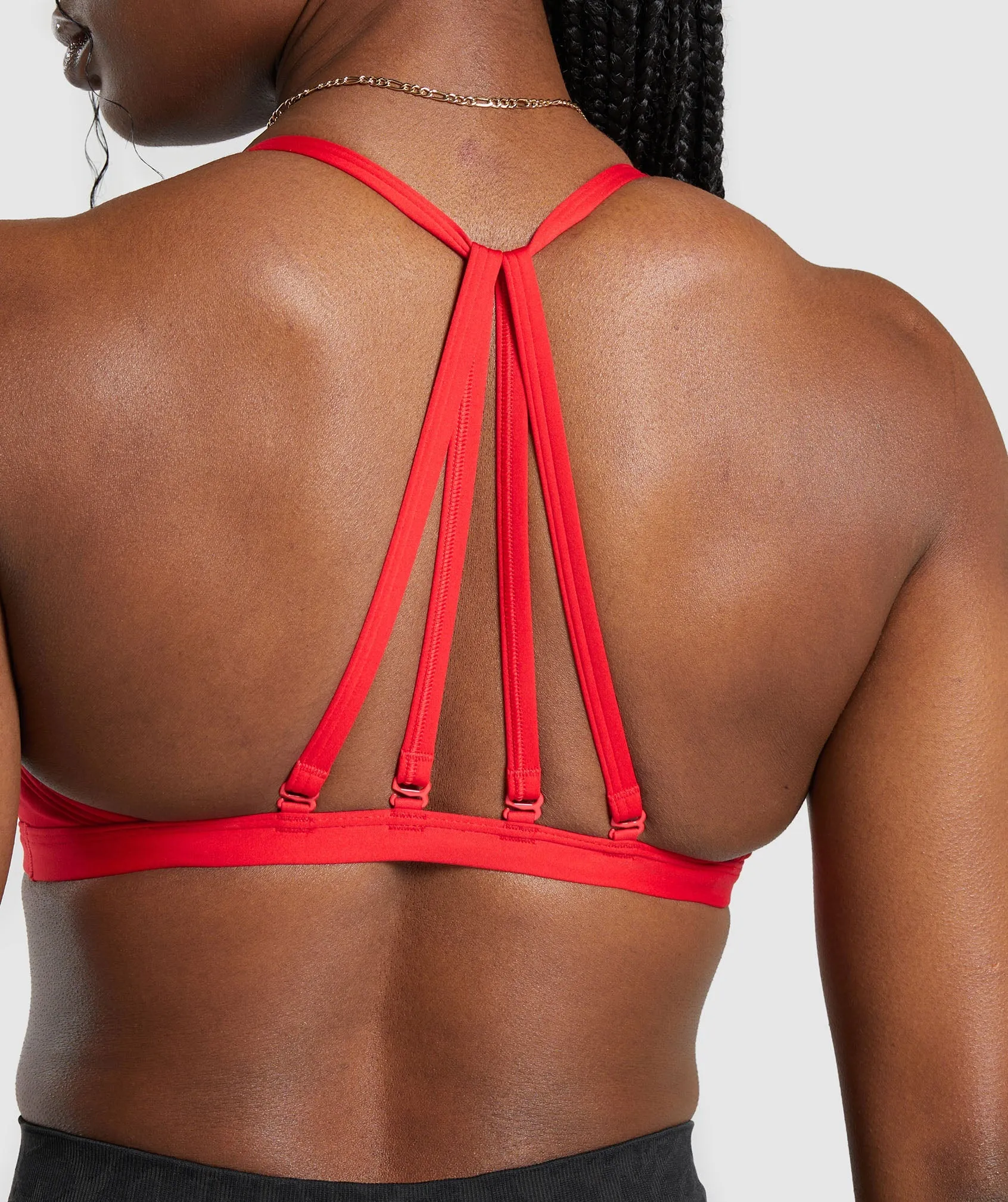 Gymshark Minimal Sports Bra - Jamz Red sold by Gymshark product image thumbnail 5