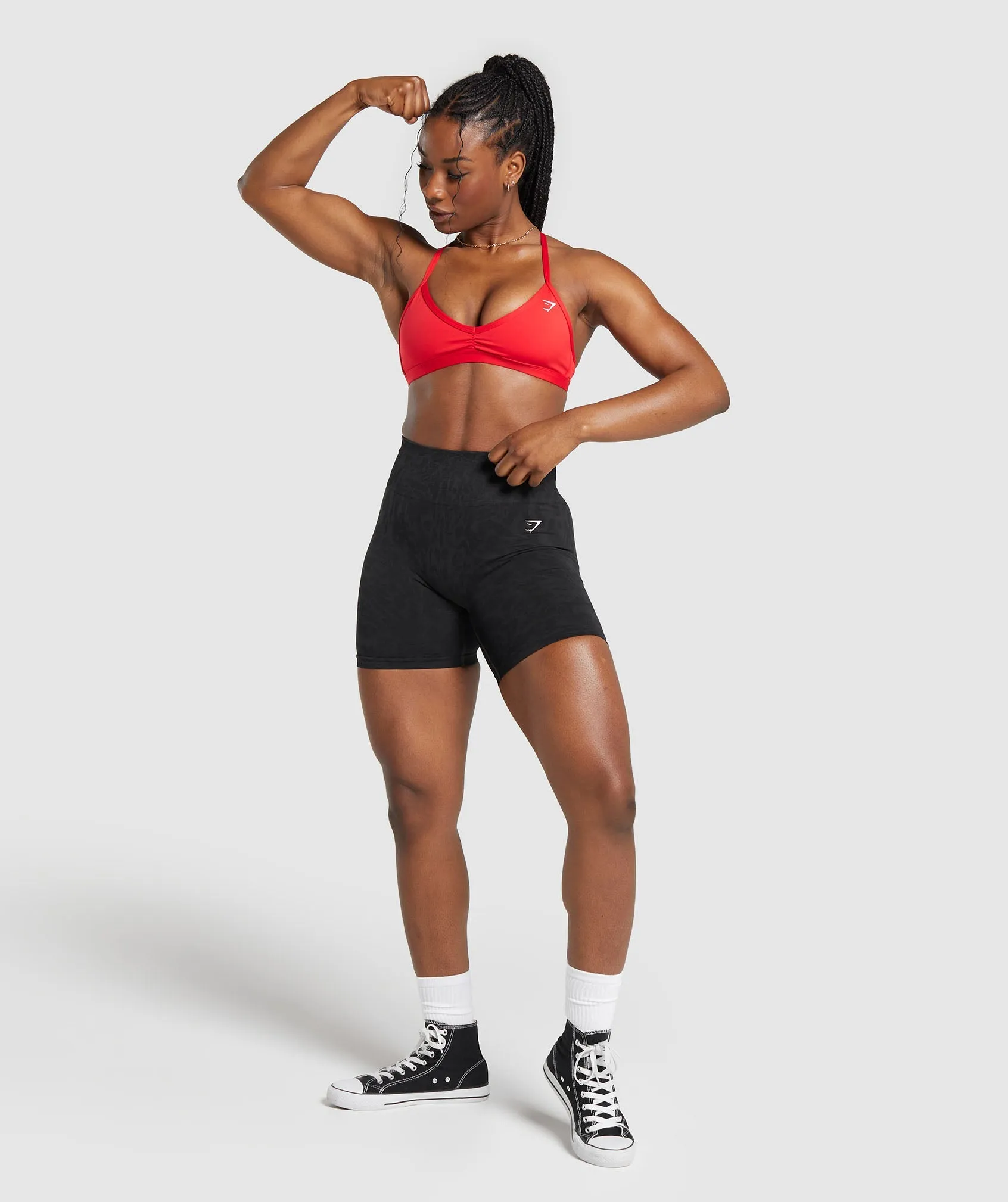 Gymshark Minimal Sports Bra - Jamz Red sold by Gymshark product image thumbnail 4