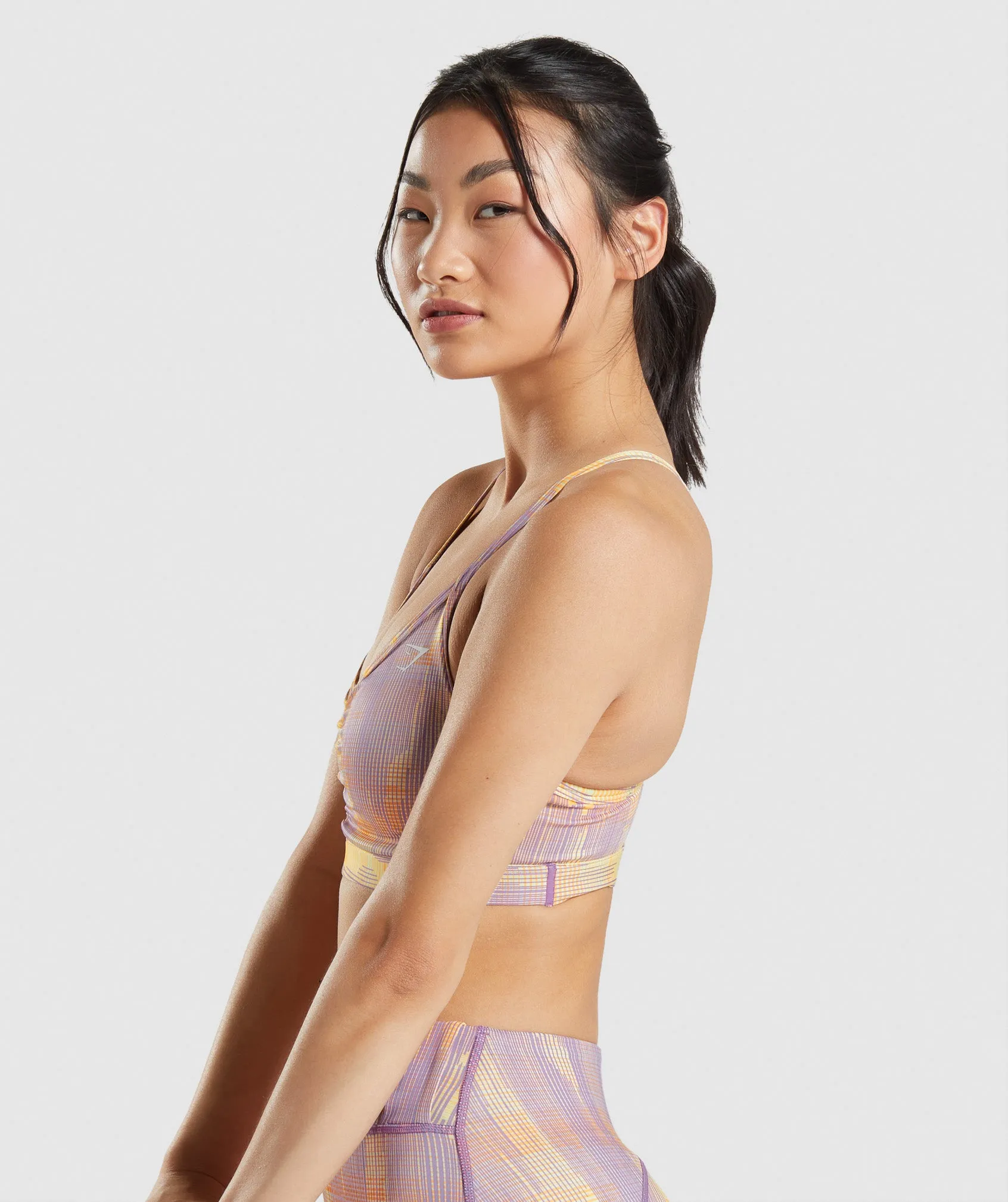 Gymshark Sport Sports Bra - Orange Print sold by Gymshark product image thumbnail 3