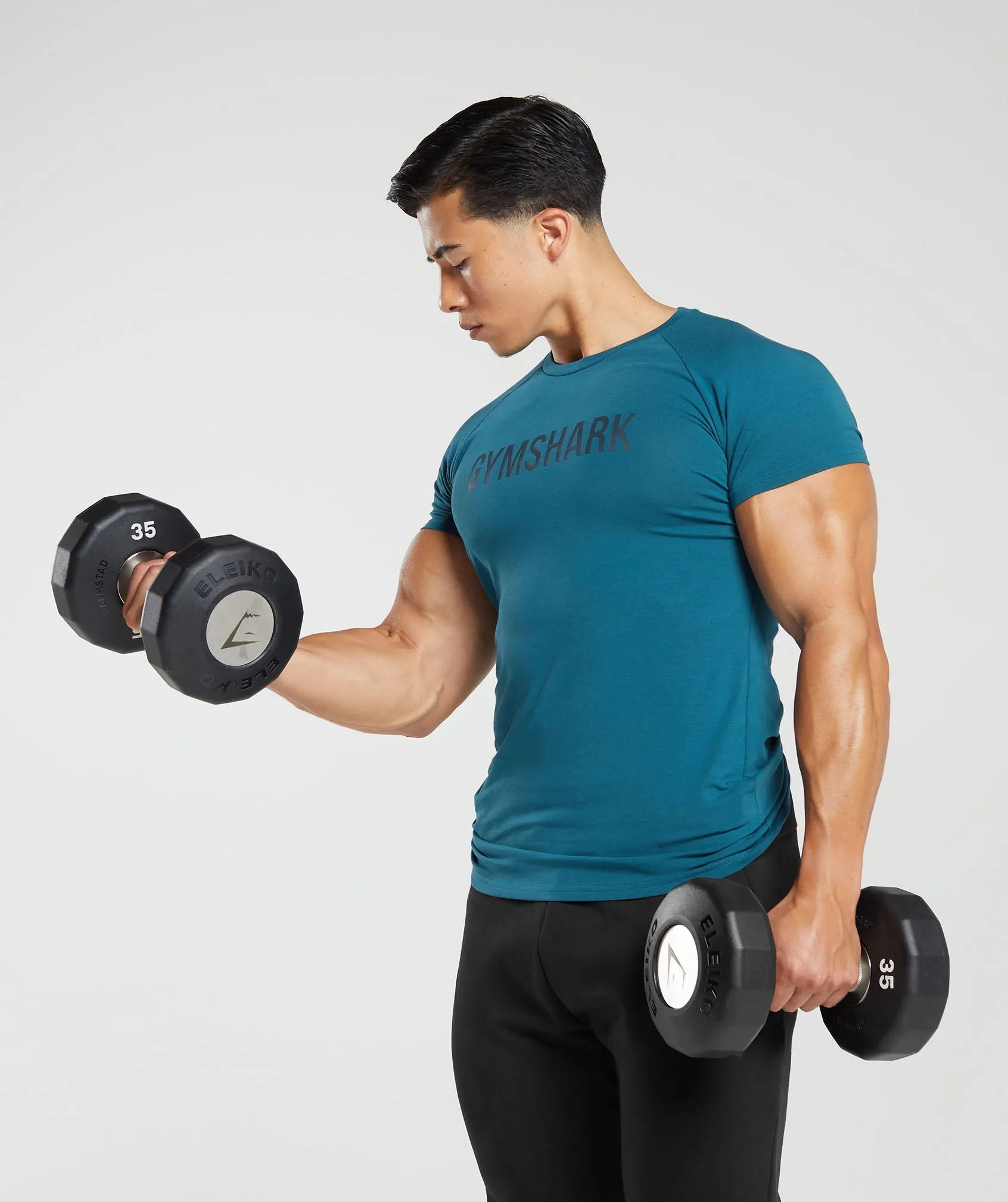 Gymshark Apollo T-Shirt - Atlantic Blue sold by Gymshark product image thumbnail 3