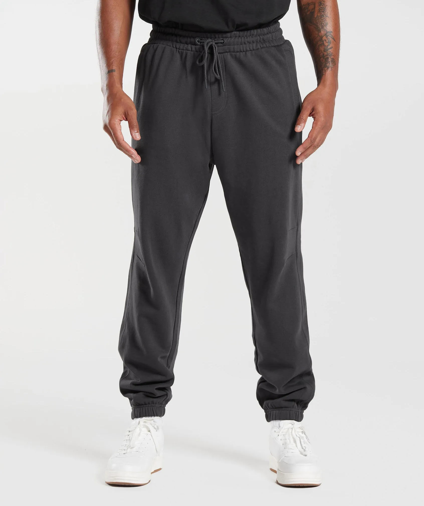 Gymshark Rest Day Essentials Joggers - Onyx Grey sold by Gymshark