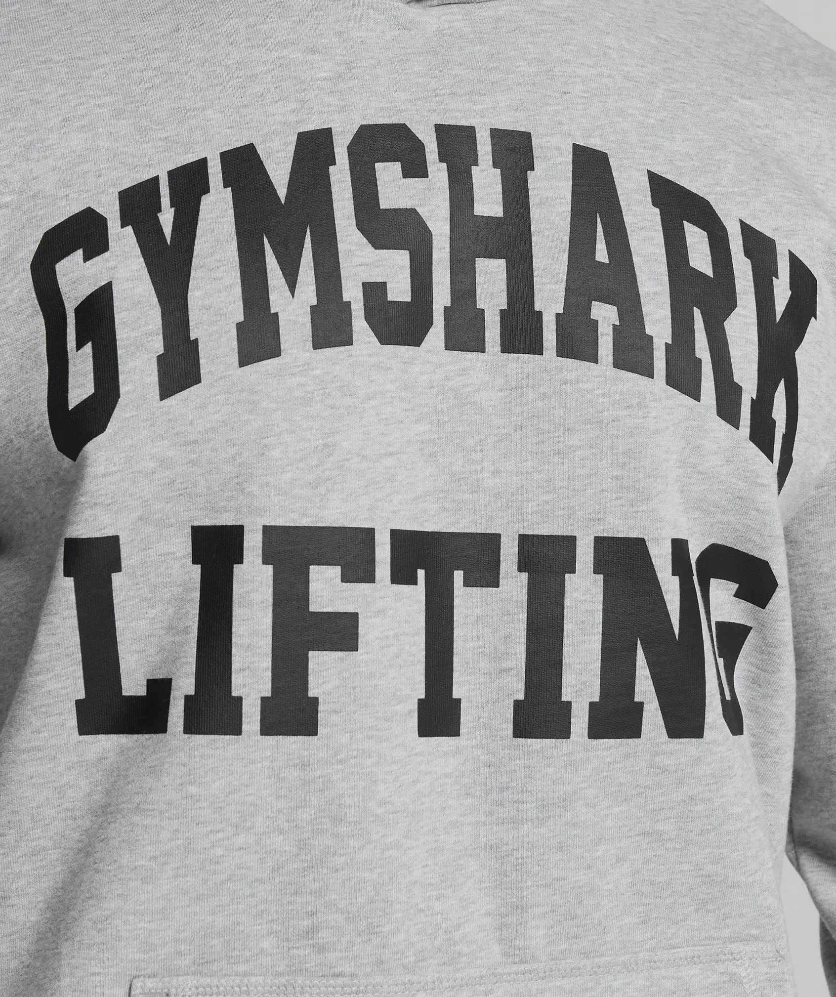 Gymshark Lifting Club Hoodie - Light Grey Core Marl sold by Gymshark product image thumbnail 5