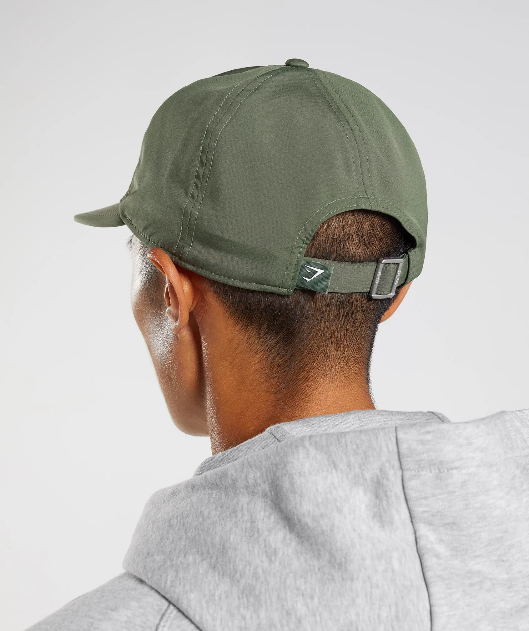 Gymshark Flat Peak Cap - Core Olive sold by Gymshark product image thumbnail 4