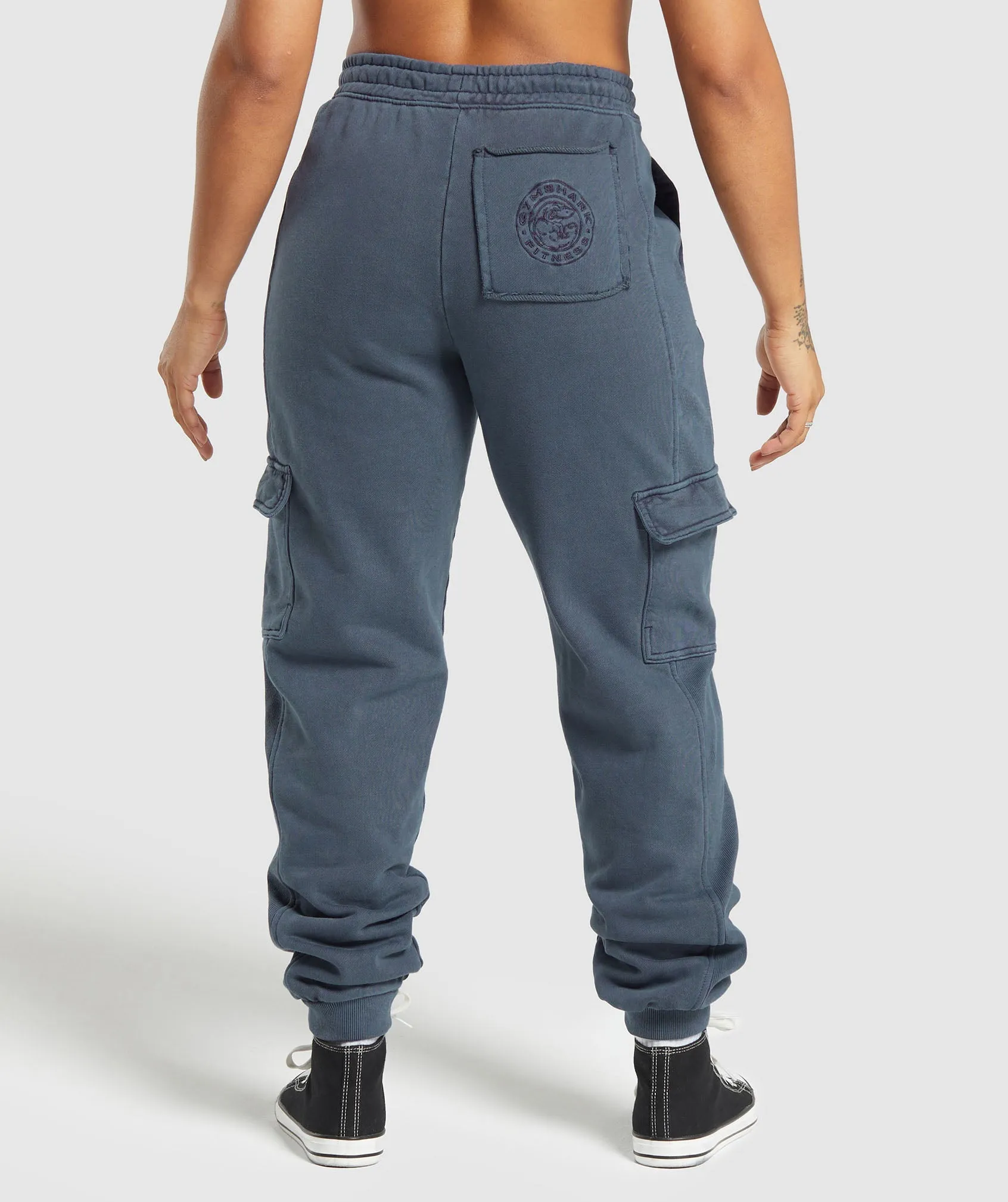 Gymshark Premium Legacy Joggers - Heavy Blue sold by Gymshark product image thumbnail 2