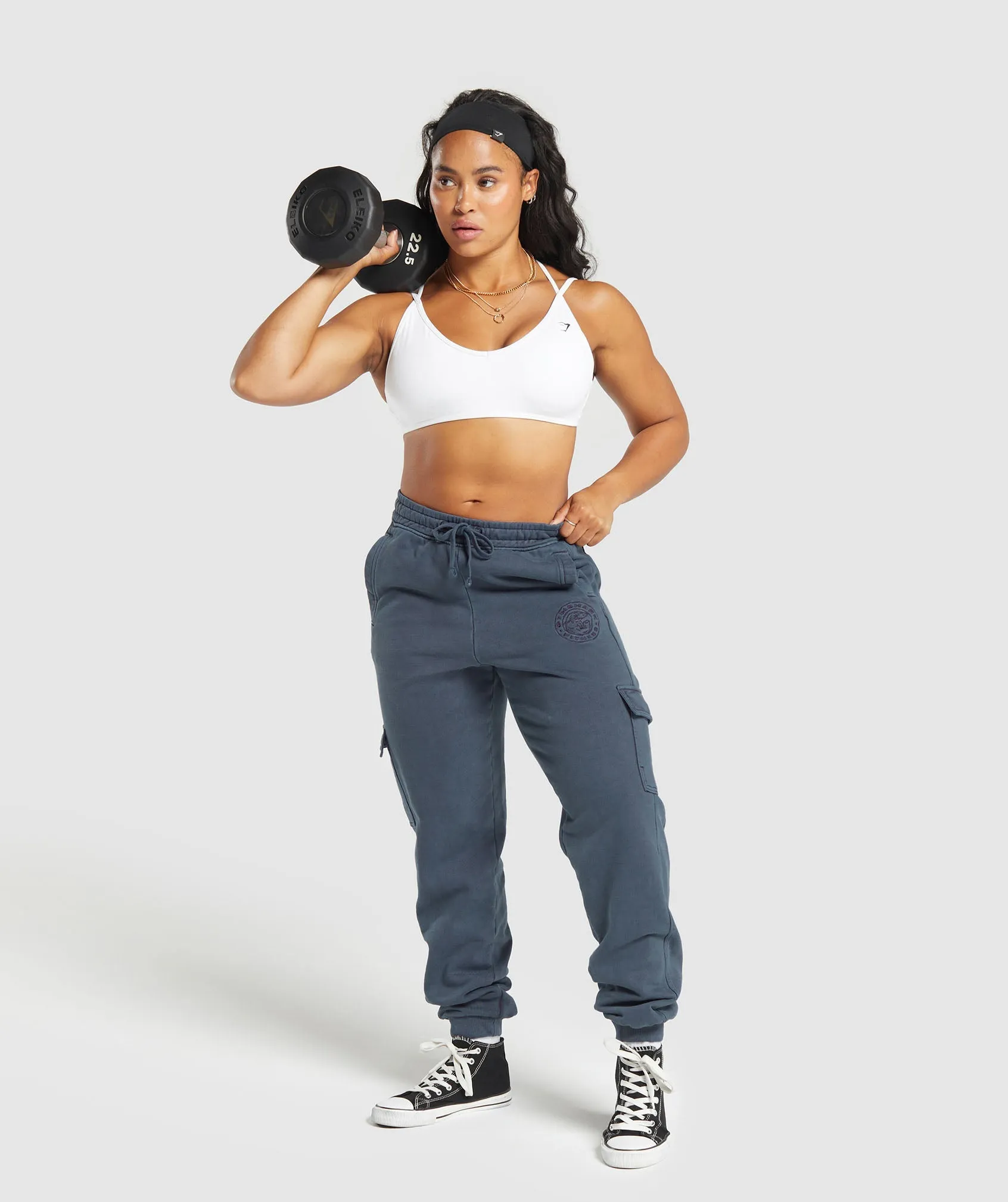 Gymshark Premium Legacy Joggers - Heavy Blue sold by Gymshark product image thumbnail 4