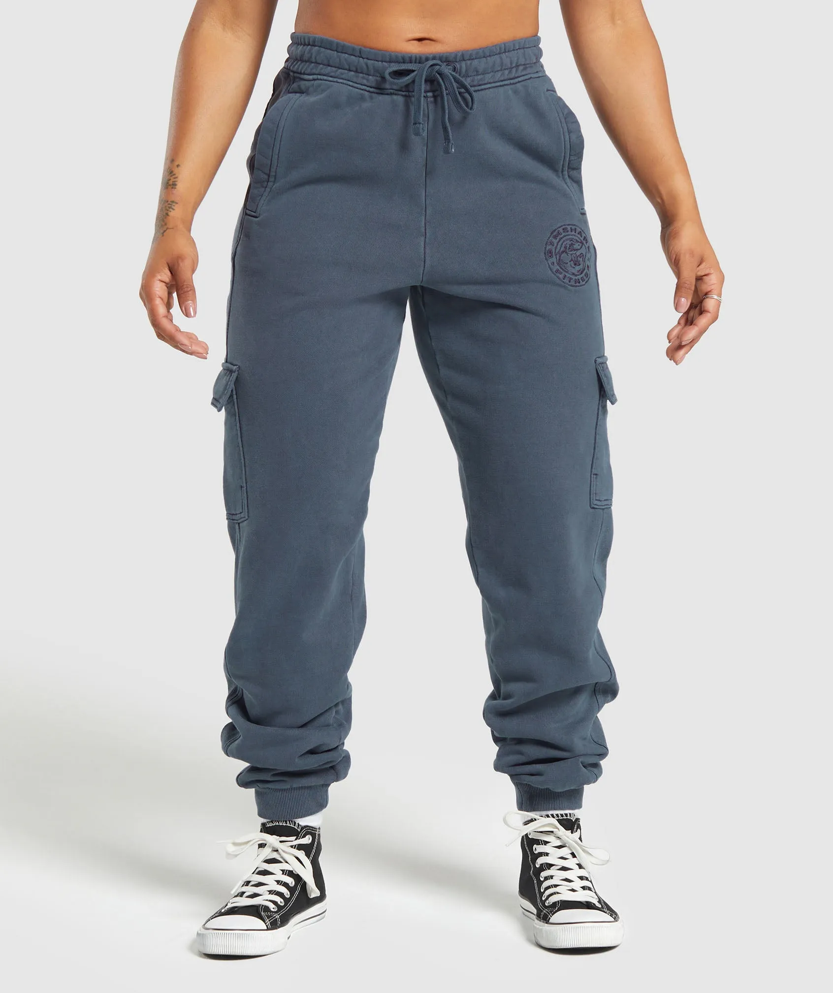 Gymshark Premium Legacy Joggers - Heavy Blue sold by Gymshark