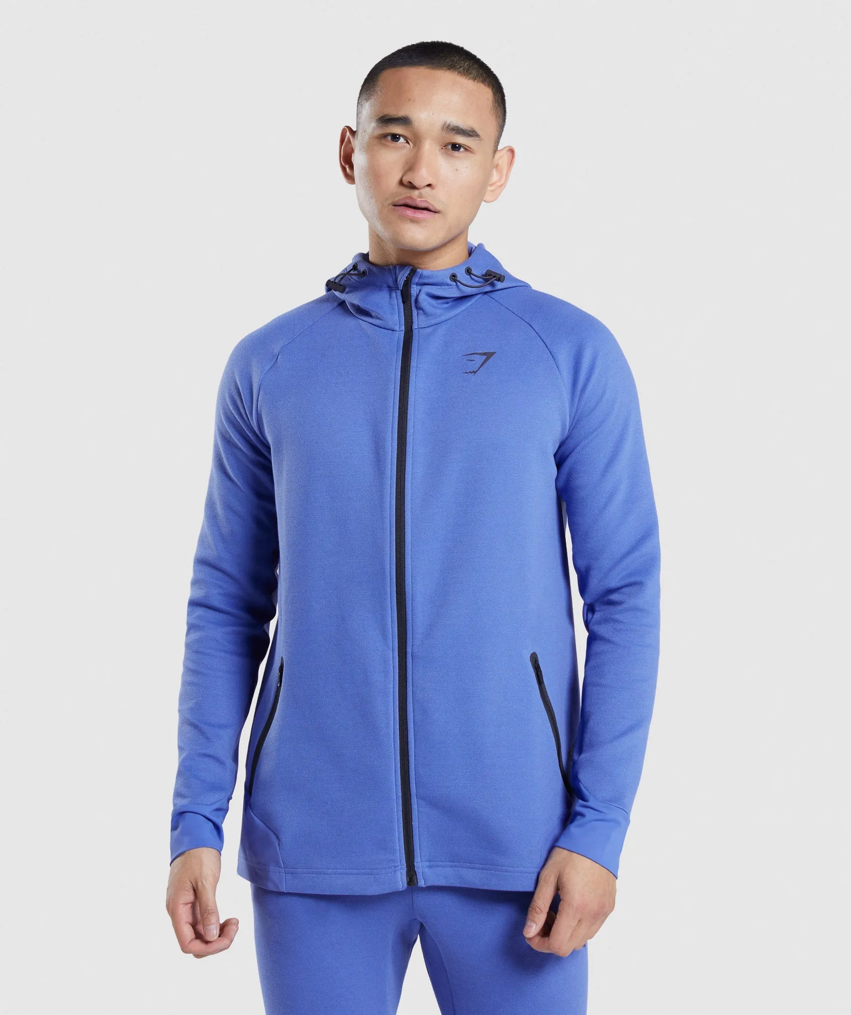 Gymshark Apex Technical Jacket - Court Blue sold by Gymshark