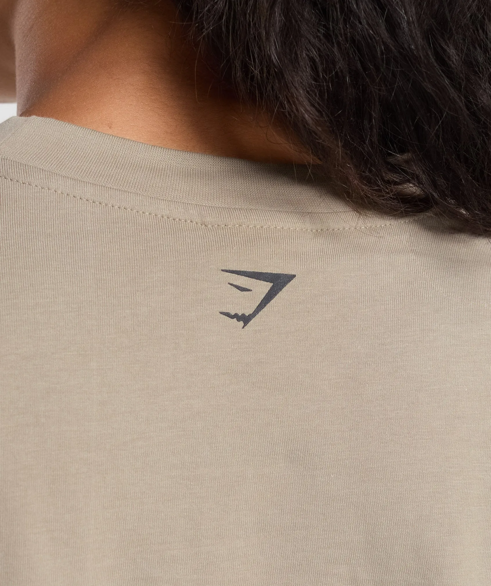 Gymshark Strong Girl Lifting Club Graphic T-Shirt - Sand Brown sold by Gymshark product image thumbnail 5