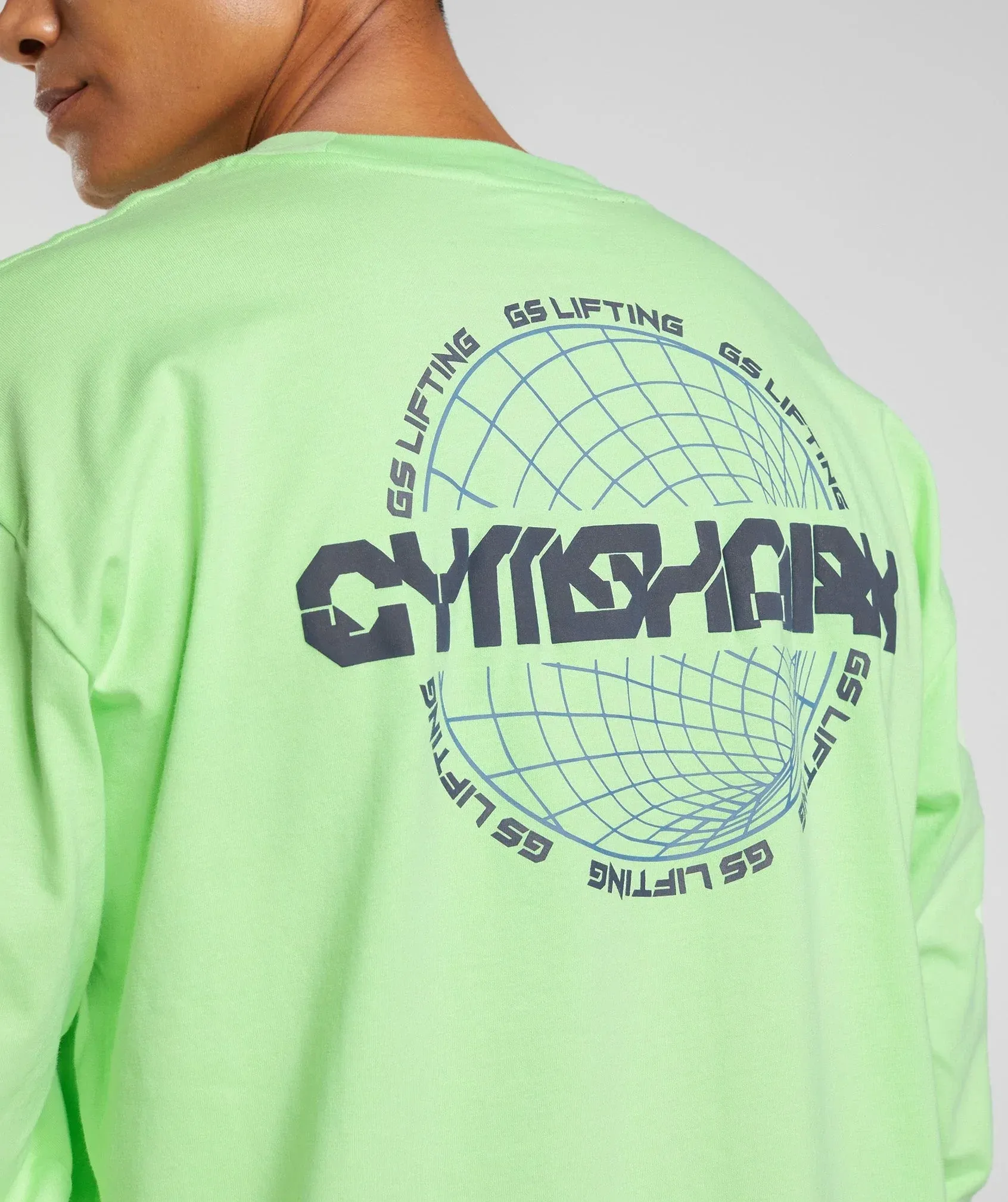 Gymshark Vibes Long Sleeve T-Shirt - Bright Mint sold by Gymshark product image thumbnail 5